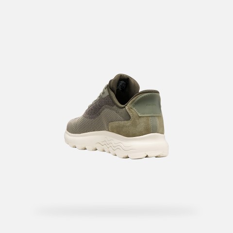 Slip in sneakers SPHERICA PLUS WR   WOMAN Sage - image number 4 | GEOX