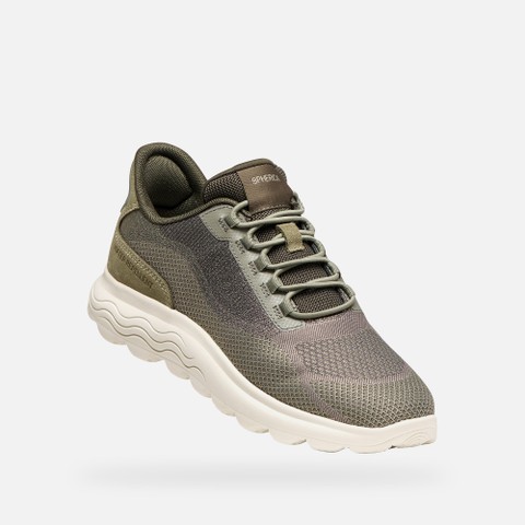 Slip in sneakers SPHERICA PLUS WR   WOMAN Sage - image number 5 | GEOX
