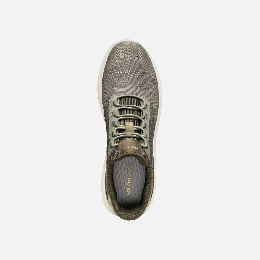 Slip in sneakers SPHERICA PLUS WR   WOMAN Sage - image number 6 | GEOX