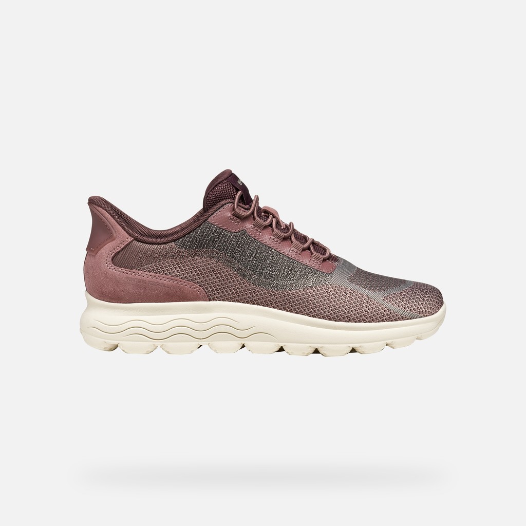 Baskets slip in SPHERICA PLUS   FEMME Vieux rose - image number 1 | GEOX