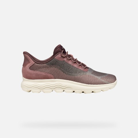 Baskets slip in SPHERICA PLUS   FEMME Vieux rose - image number 1 | GEOX