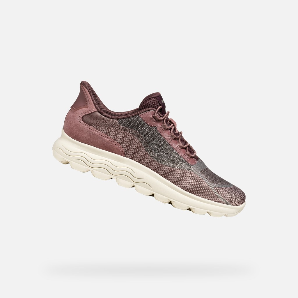 Baskets slip in SPHERICA PLUS   FEMME Vieux rose - image number 0 | GEOX