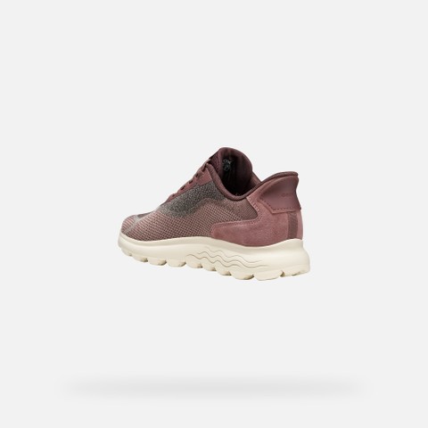 Baskets slip in SPHERICA PLUS   FEMME Vieux rose - image number 3 | GEOX
