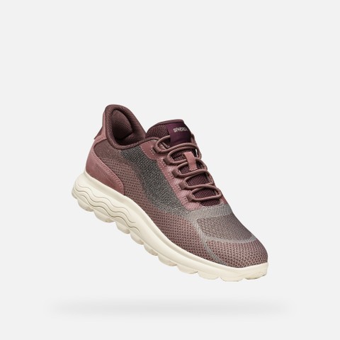 Baskets slip in SPHERICA PLUS   FEMME Vieux rose - image number 4 | GEOX