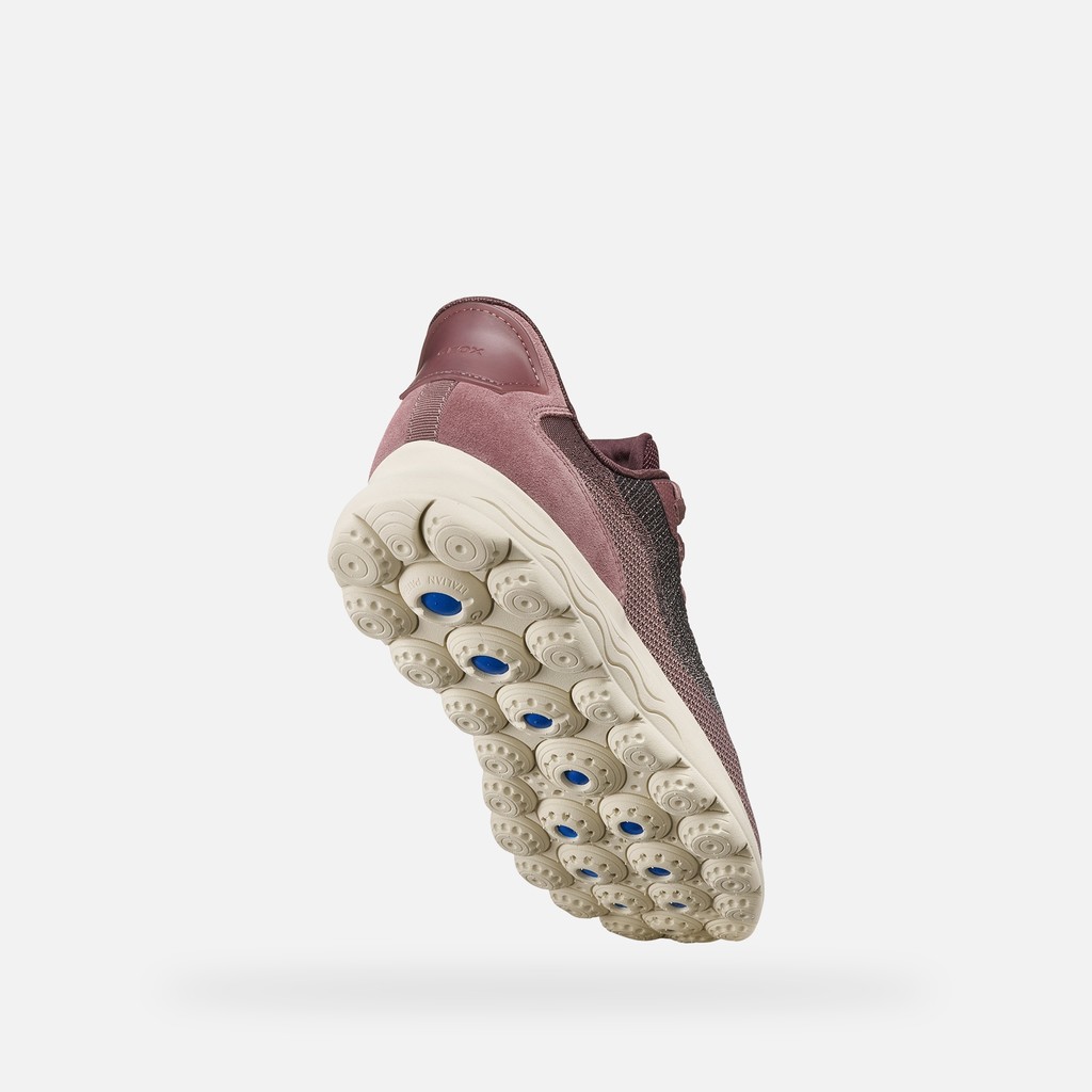 Slip in sneakers SPHERICA PLUS   WOMAN Old Rose - image number 8 | GEOX