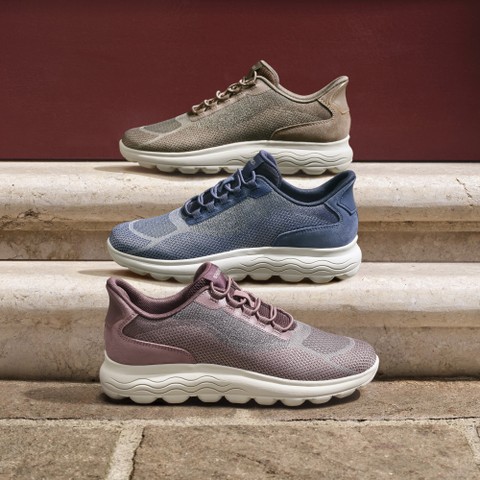 Slip in sneakers SPHERICA PLUS WR   WOMAN Old Rose - image number 12 | GEOX