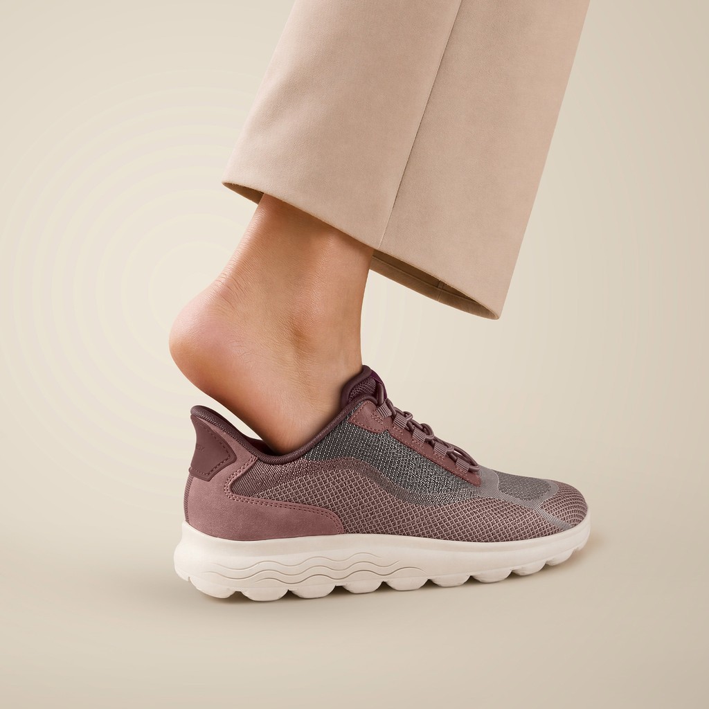 Slip in sneakers SPHERICA PLUS WR   WOMAN Old Rose - image number 15 | GEOX