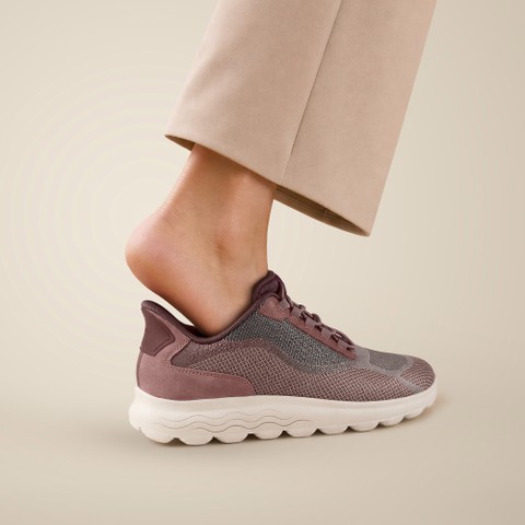 Slip in sneakers SPHERICA PLUS WR   WOMAN Old Rose - image number 15 | GEOX