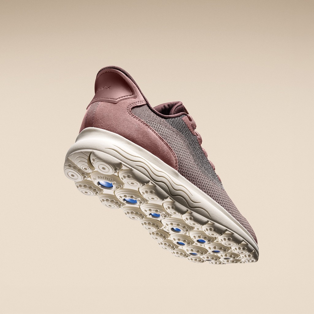 Slip in sneakers SPHERICA PLUS WR   WOMAN Old Rose - image number 16 | GEOX