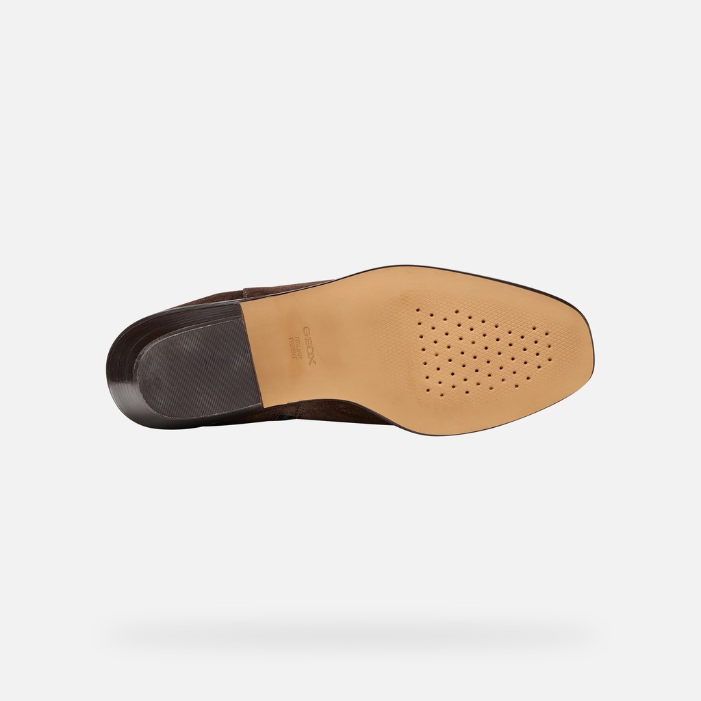 Camperos Stiefeletten ABILAINE DAME Dunkelbraun - image number 8 | GEOX