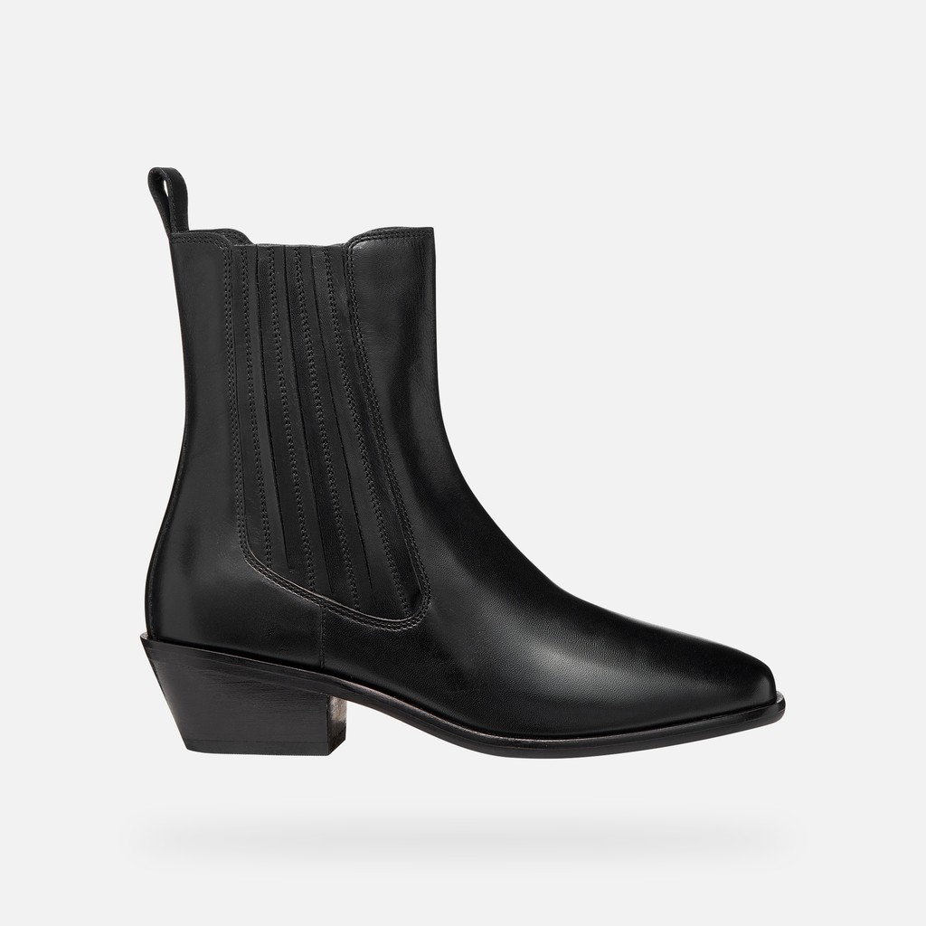 Camperos Stiefeletten ABILAINE DAME Schwarz - image number 2 | GEOX