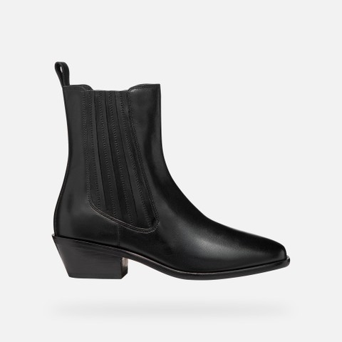 Camperos Stiefeletten ABILAINE DAME Schwarz - image number 2 | GEOX