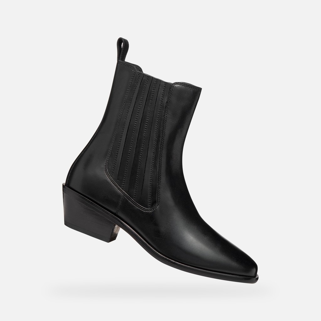 Camperos Stiefeletten ABILAINE DAME Schwarz - image number 0 | GEOX