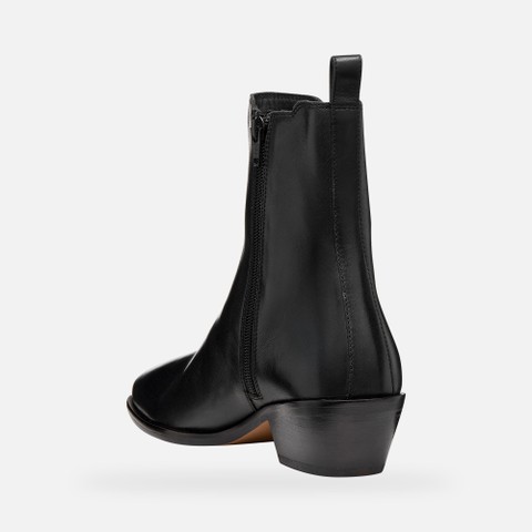 Camperos Stiefeletten ABILAINE DAME Schwarz - image number 4 | GEOX