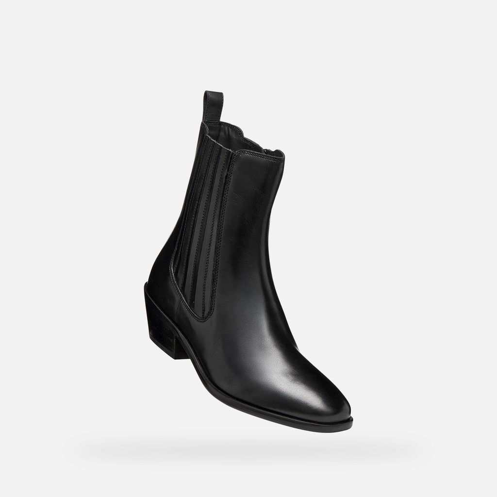 Camperos Stiefeletten ABILAINE DAME Schwarz - image number 5 | GEOX