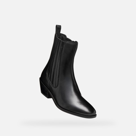 Camperos Stiefeletten ABILAINE DAME Schwarz - image number 5 | GEOX
