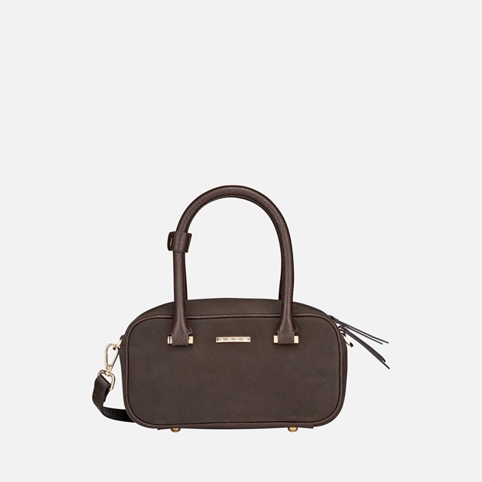 Handbag NYMBELLE BAG WOMAN Chocolate | GEOX