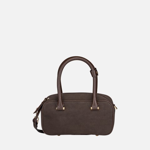 Handbag NYMBELLE BAG WOMAN Chocolate - image number 3 | GEOX