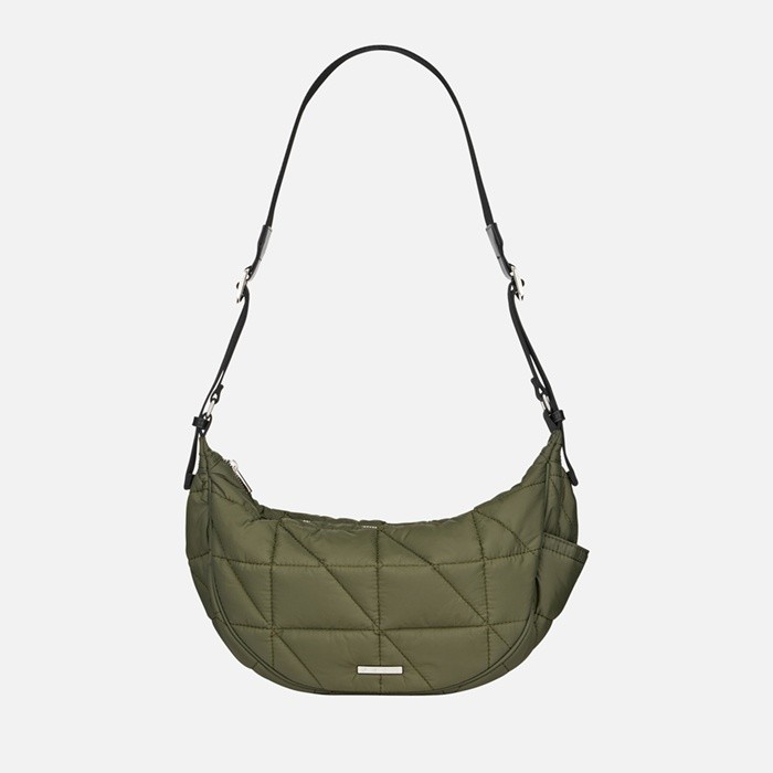 Shoulder bag ACHSIE BAG WOMAN Military | GEOX