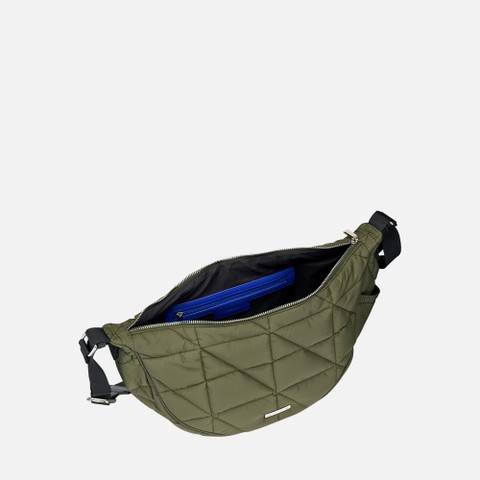 Shoulder bag ACHSIE BAG WOMAN Military - image number 4 | GEOX