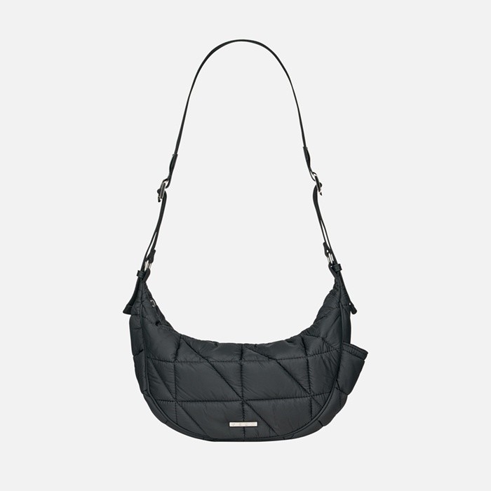 Shoulder bag ACHSIE BAG WOMAN Black | GEOX