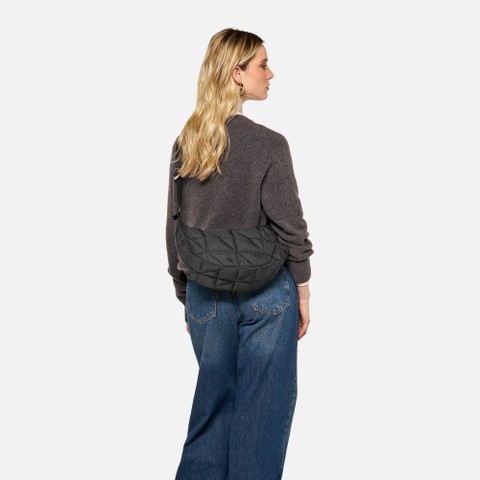 Shoulder bag ACHSIE BAG WOMAN Black | GEOX