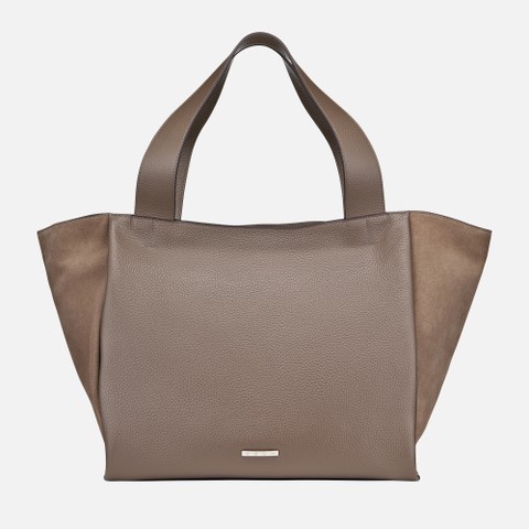 Handbag LILIANOR BAG WOMAN Dove Gray - image number 1 | GEOX