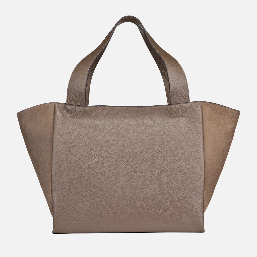 Handbag LILIANOR BAG WOMAN Dove Gray - image number 3 | GEOX