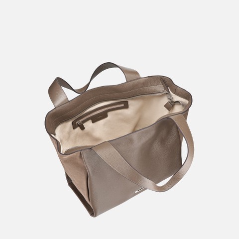 Handbag LILIANOR BAG WOMAN Dove Gray - image number 4 | GEOX