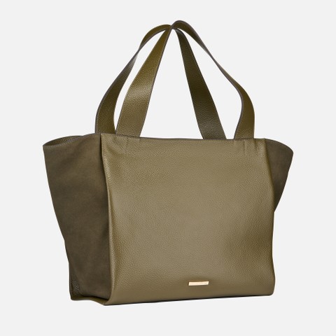 Bolso de mano LILIANOR BAG MUJER Verde militar - image number 3 | GEOX