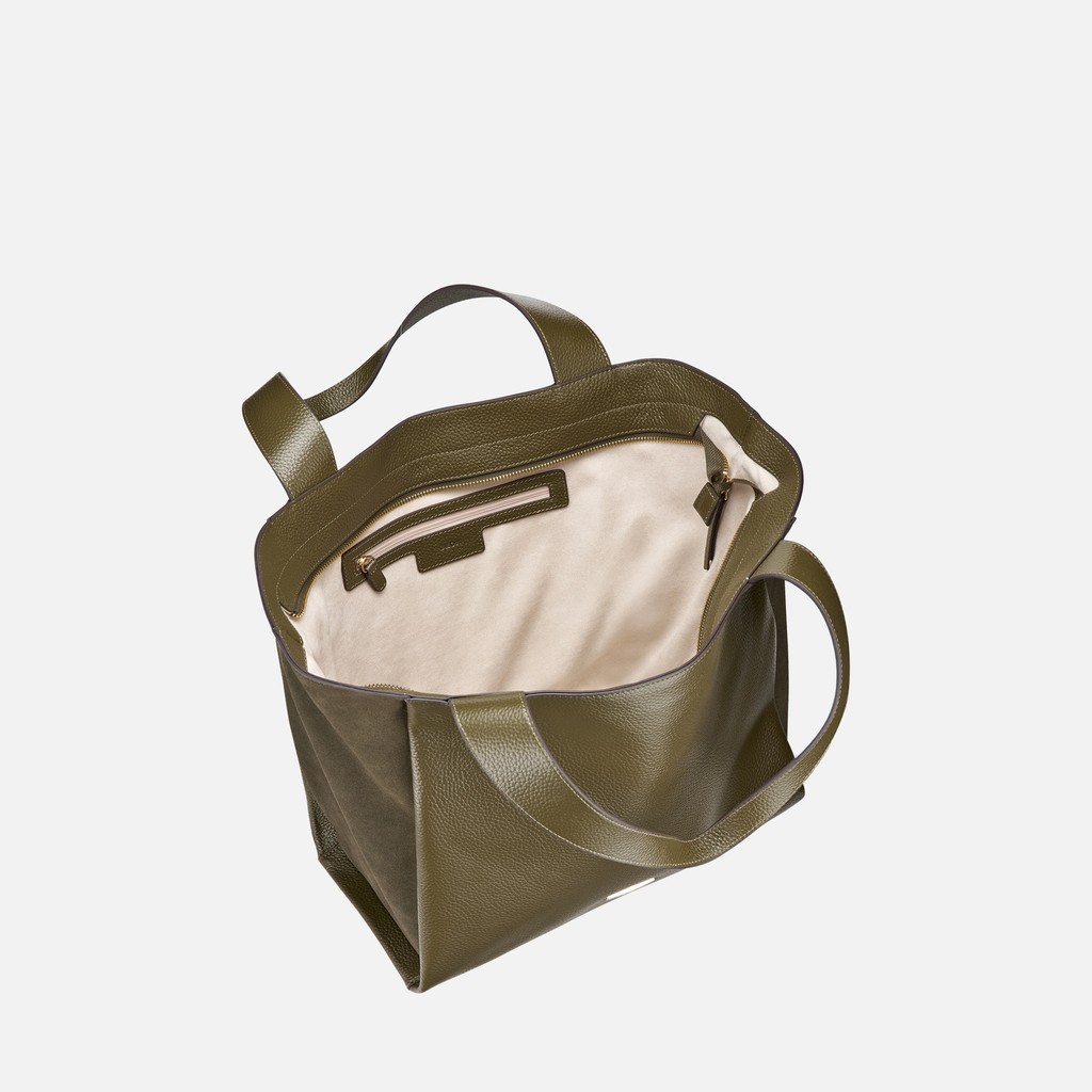 Bolso de mano LILIANOR BAG MUJER Verde militar - image number 5 | GEOX