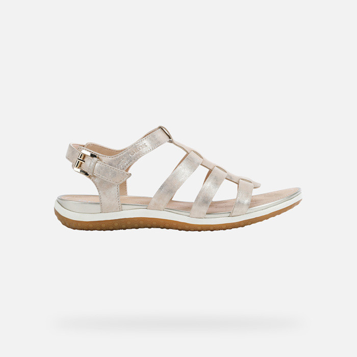 Flat sandals SANDAL VEGA WOMAN Sand | GEOX