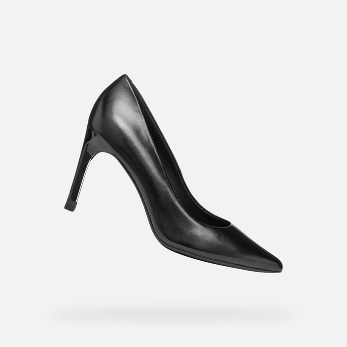 Zapatos de salón tacón alto FAVIOLA MUJER Negro | GEOX