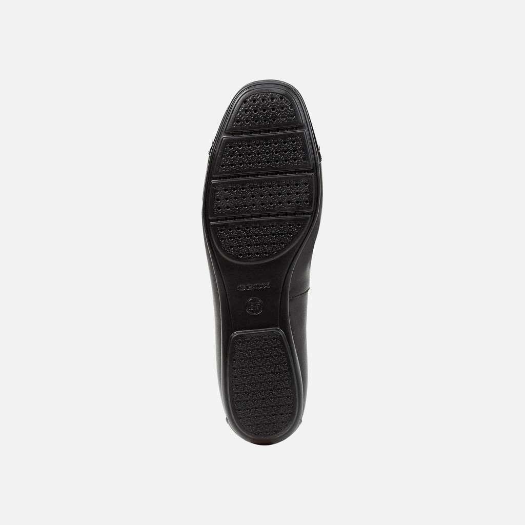 patent leather ballerina flats ANNYTAH WOMAN Black - image number 6 | GEOX