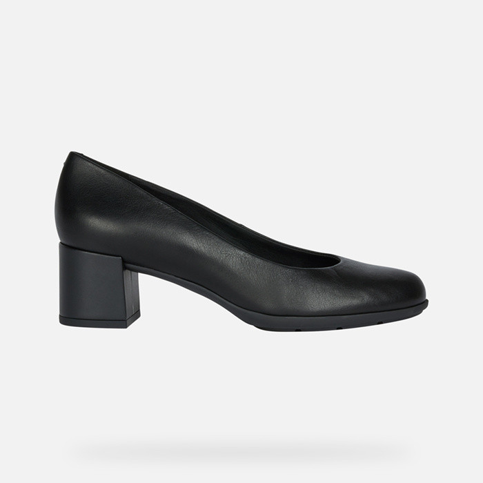 Medium heel pumps NEW ANNYA MID WOMAN Black | GEOX
