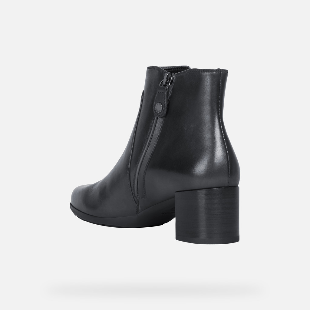 ANKLE BOOTS WOMAN NEW ANNYA MID WOMAN - BLACK
