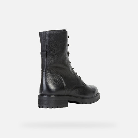 Rangers chaussures HOARA FEMME Noir - image number 5 | GEOX