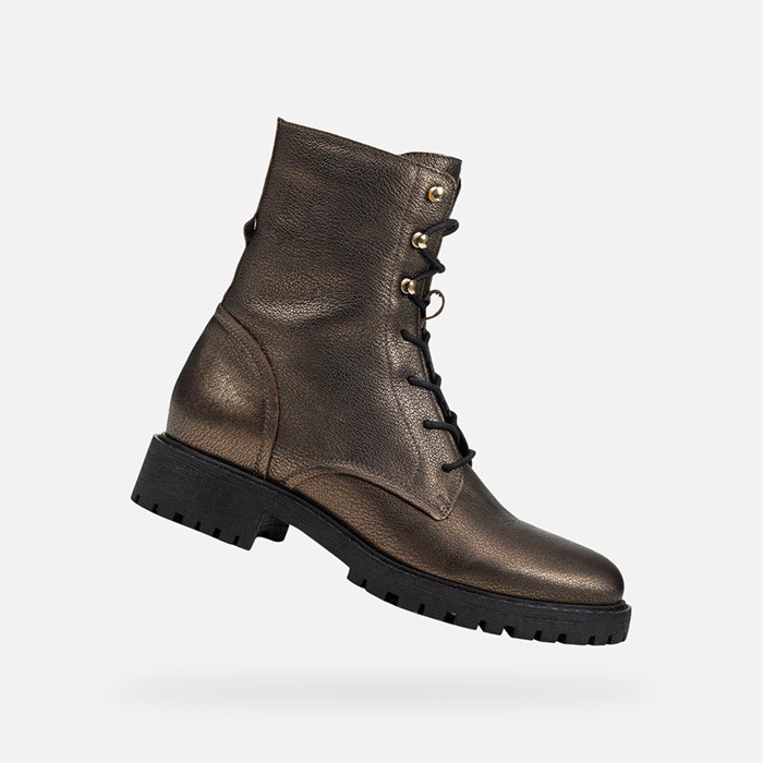 Combat boots HOARA WOMAN Lead | GEOX