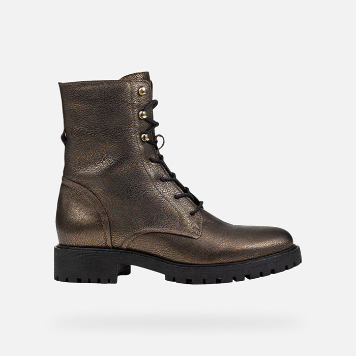 Combat boots HOARA WOMAN Lead | GEOX