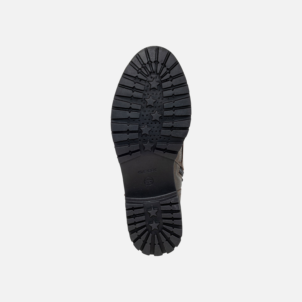 Combat boots HOARA WOMAN Lead - image number 5 | GEOX
