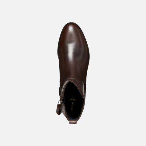 Chelsea boots FELICITY WOMAN Dark Brown - image number 5 | GEOX