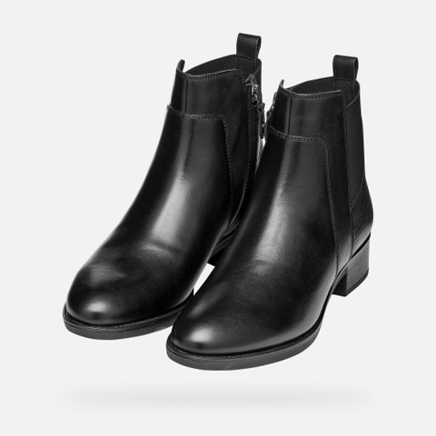 Botas chelsea FELICITY MULHER Preto - image number 8 | GEOX