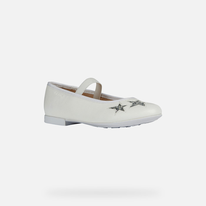 Geox® PLIE': Junior Girl's White Special Occasion | Geox ®