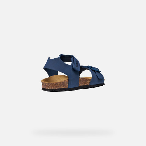 Open sandals GHITA BOY Dark Blue - image number 4 | GEOX