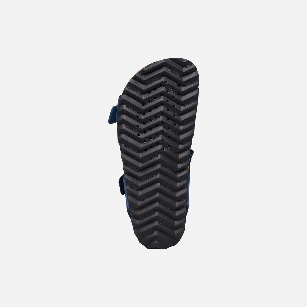 Open sandals GHITA BOY Dark Blue - image number 6 | GEOX