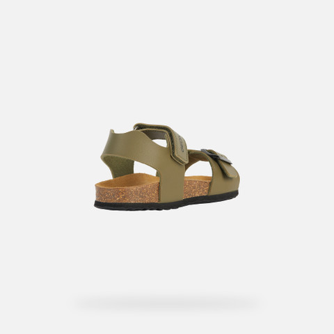 open sandals GHITA BOY Musk - image number 4 | GEOX