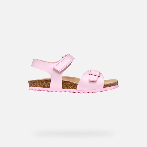 Open sandals ADRIEL GIRL Light Pink - image number 1 | GEOX