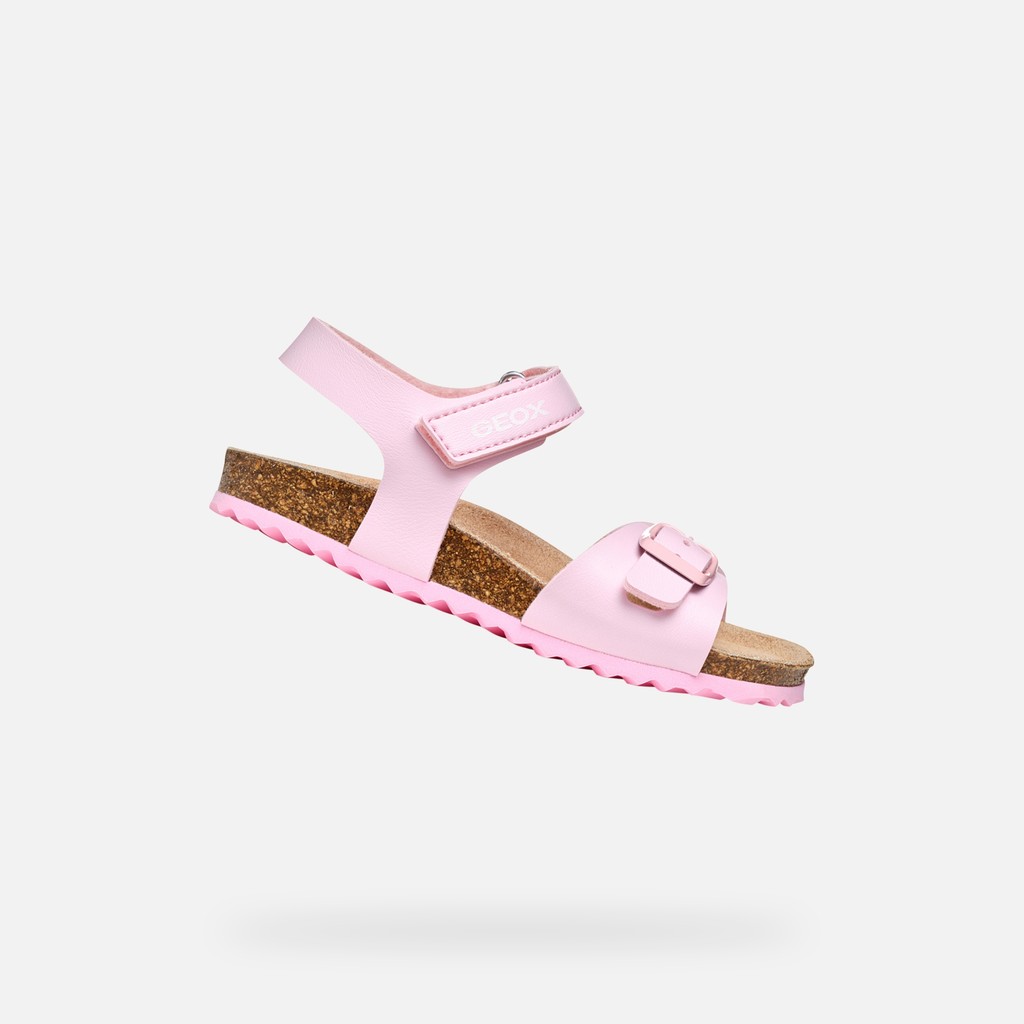 Open sandals ADRIEL GIRL Light Pink - image number 0 | GEOX