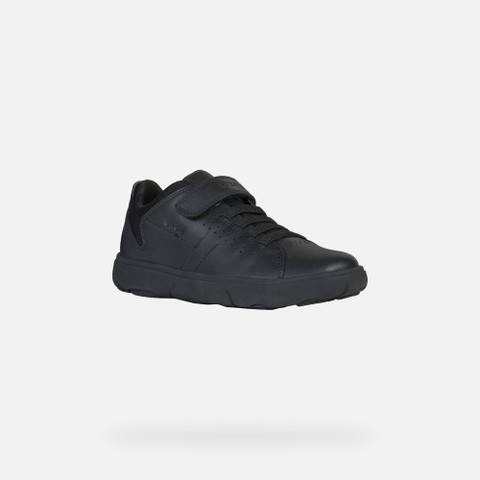 leather shoes NEBCUP BOY Black - image number 2 | GEOX
