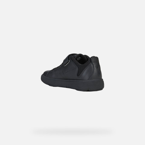 leather shoes NEBCUP BOY Black - image number 3 | GEOX